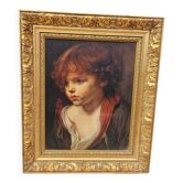 Tableau l'enfant blond Greuze