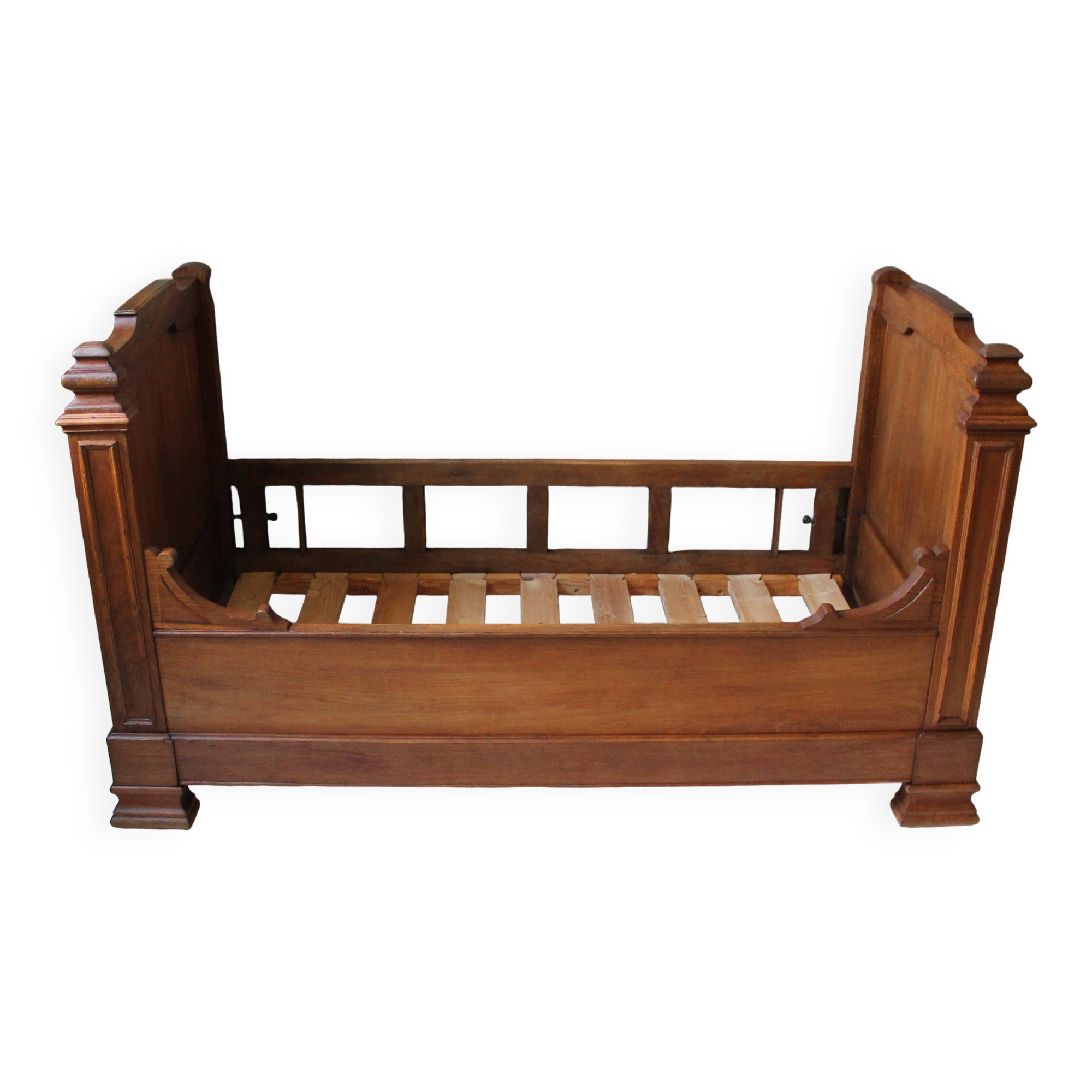 19th century oak daybed