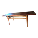Table basse teck Vintage scandinave relevable