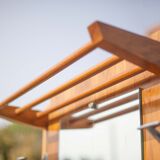 Porte-manteau art déco, porte-manteau bois, vestiaire, meuble hall d'entrée