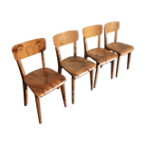 4 50s/60s bistro chairs