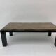 Table basse en granit Hollywood Regency du milieu du siècle par Fedam Design Belgium