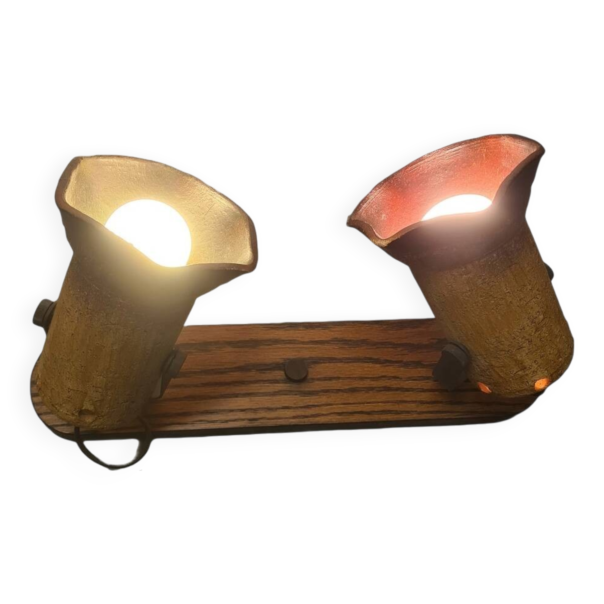 Vintage West Germany Ceramic Ceiling Spotlights, 1970s