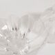 Pair of decorative transparent glass bowls designed by Jan Sylwester Drost, Europe, 1960s.