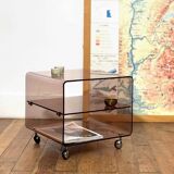 Smoked Plexiglas table