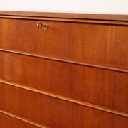 Commode danoise vintage | Teck | 6 tiroirs | 106 cm
