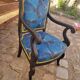 Restored old armchair