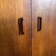 Vintage scandinavian wardrobe in teak