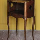 Bedside table, nightstand wood, accent furniture, antique furniture