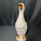 Saint Clément, duck pitcher in slip, early 20th century