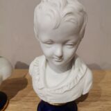 Signed children's busts