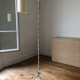 1950s wrought iron floor lamp