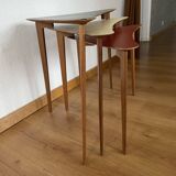 Scandinavian nesting tables 60s