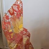 Vintage lamp Marie Stuart "Laces" – Resin & marble – 1970s