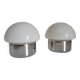 Pair of vintage bedside lamps