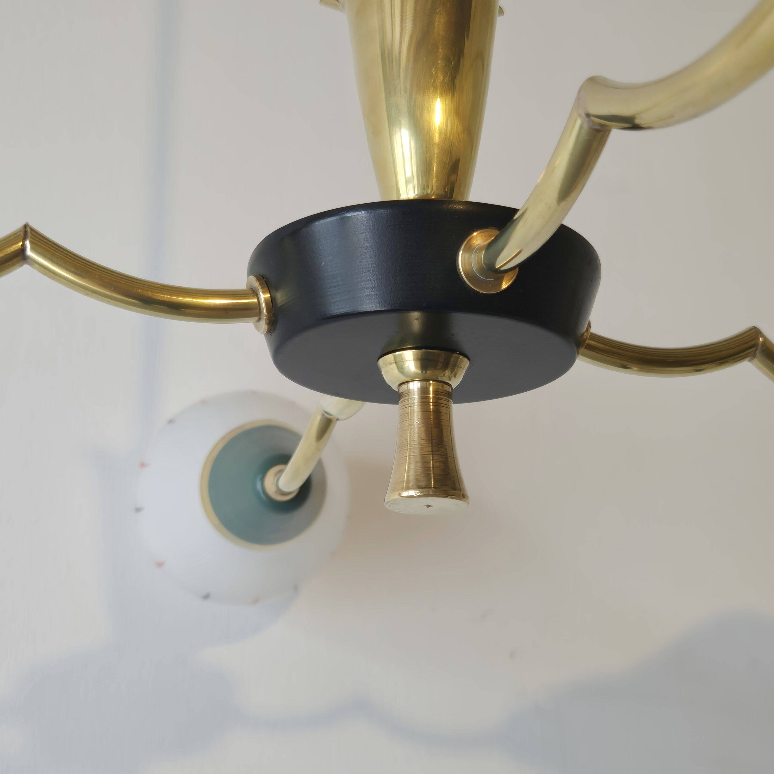 Vintage 1950 rockabilly chandelier