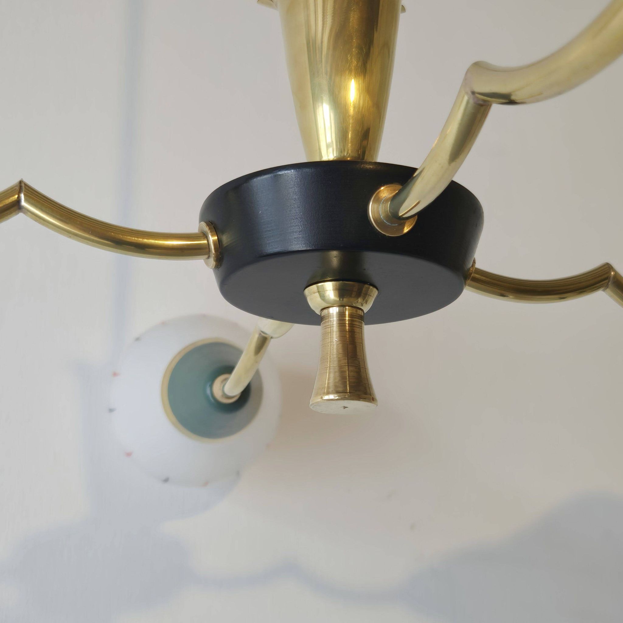 Vintage 1950 rockabilly chandelier