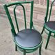 Set de 4 chaises restaurant café bois courbé bistrot