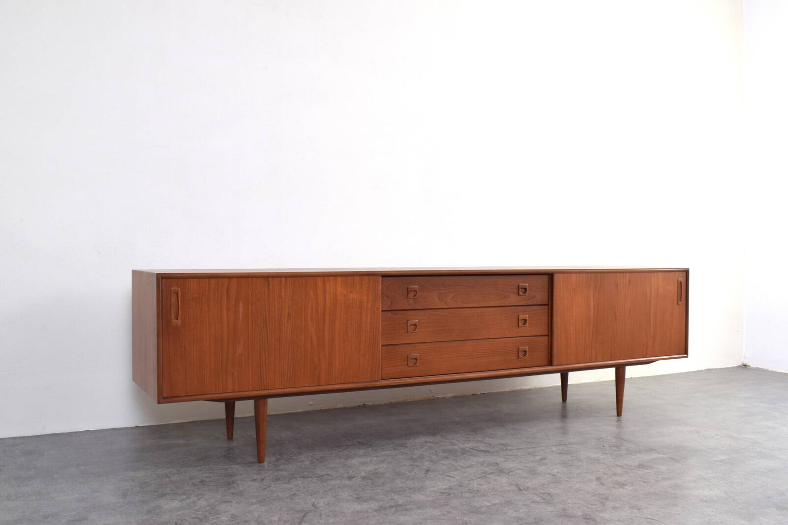 Mid-Century Danish Teak Sideboard, 1960s.