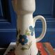 Pichet fleurs bleues St Clément