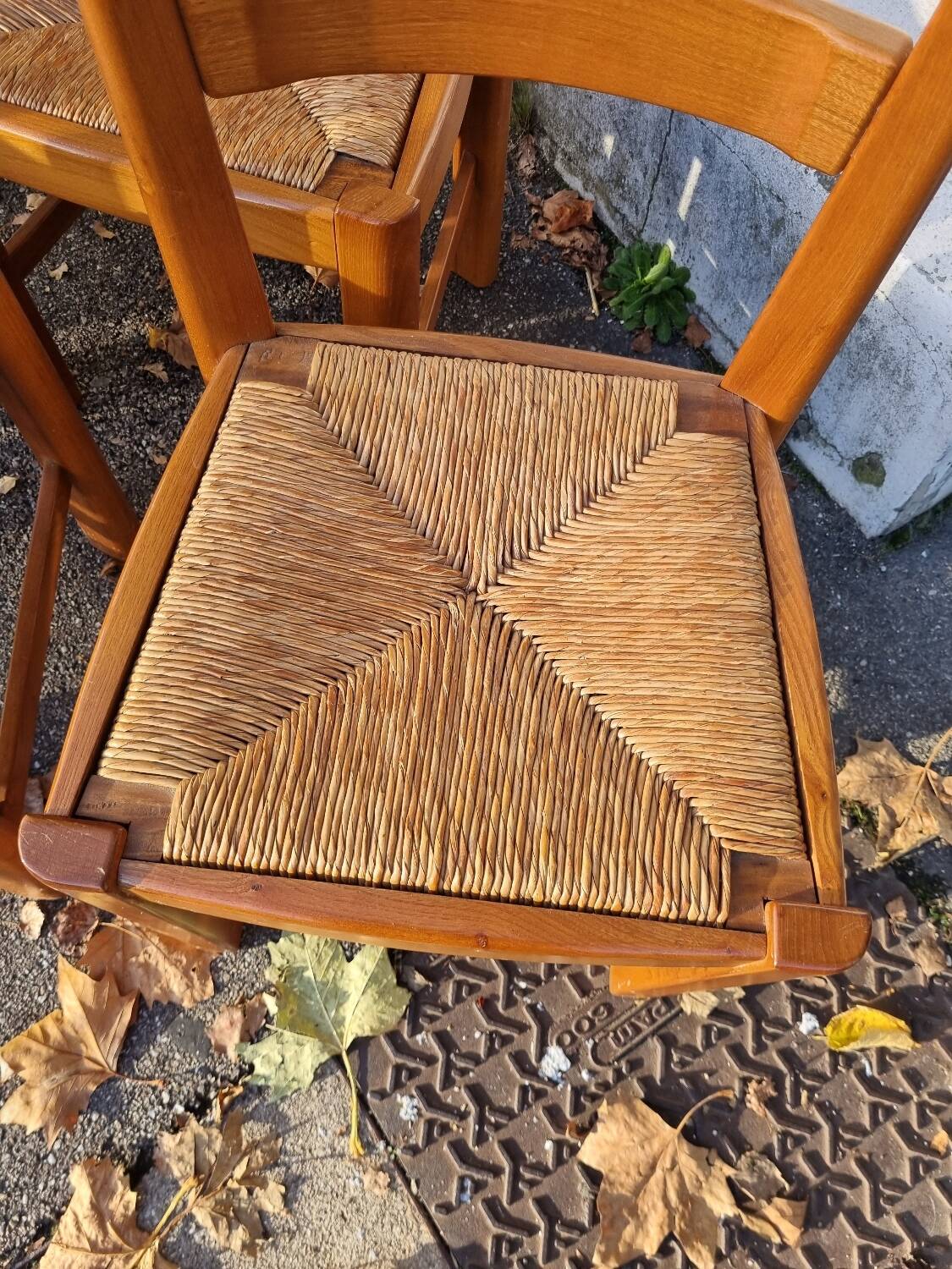Lot 6 chaises vintage