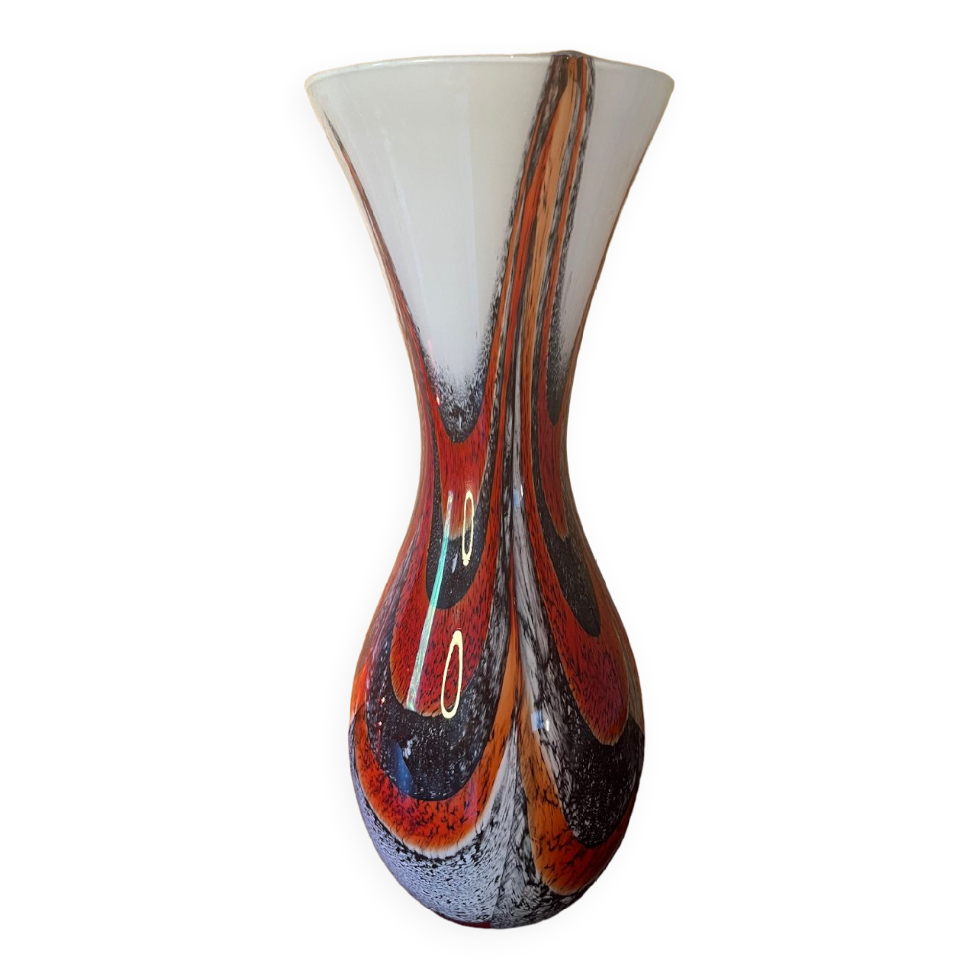 Opaline vase model pop art 70s Italy