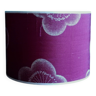Vintage kimono silk lampshade