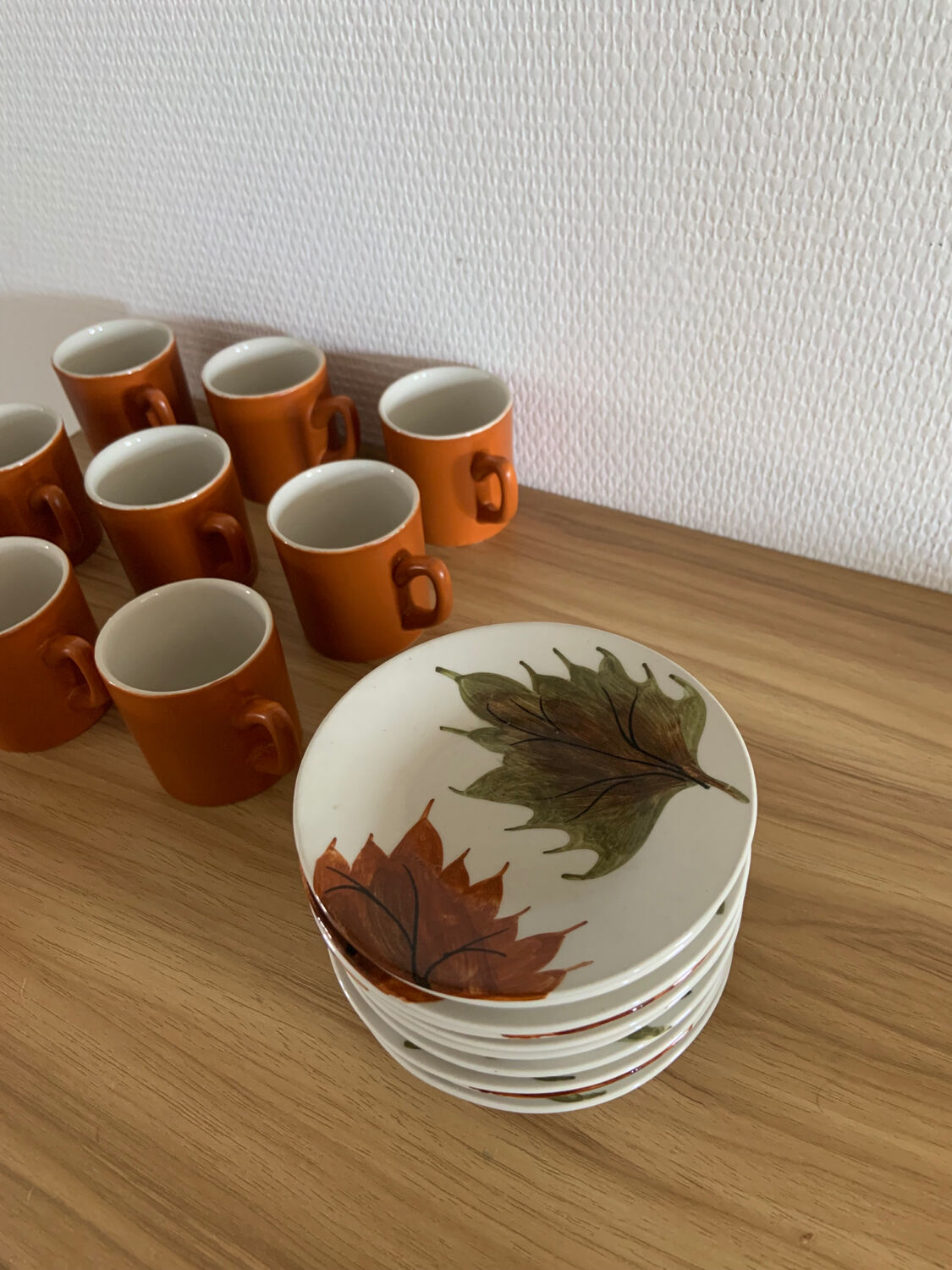 Oven King Italy coffee cups and sub-cups