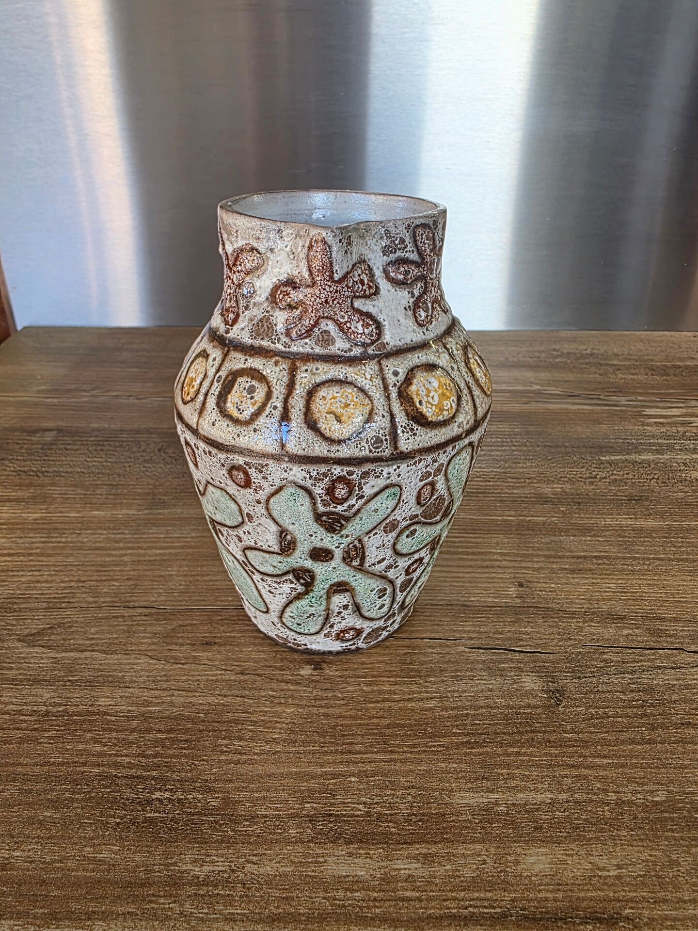 Small Ceramic Jug Vallauris Malarmey (Old Mill 1954-1957)