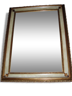 Miroir mural type Louis XVI