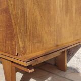 Designer wooden chest of drawers from the 60s