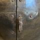 Atypical industrial furniture riveted sphere