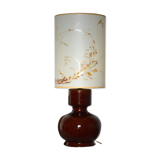 Ceramic lamp and dried flowers