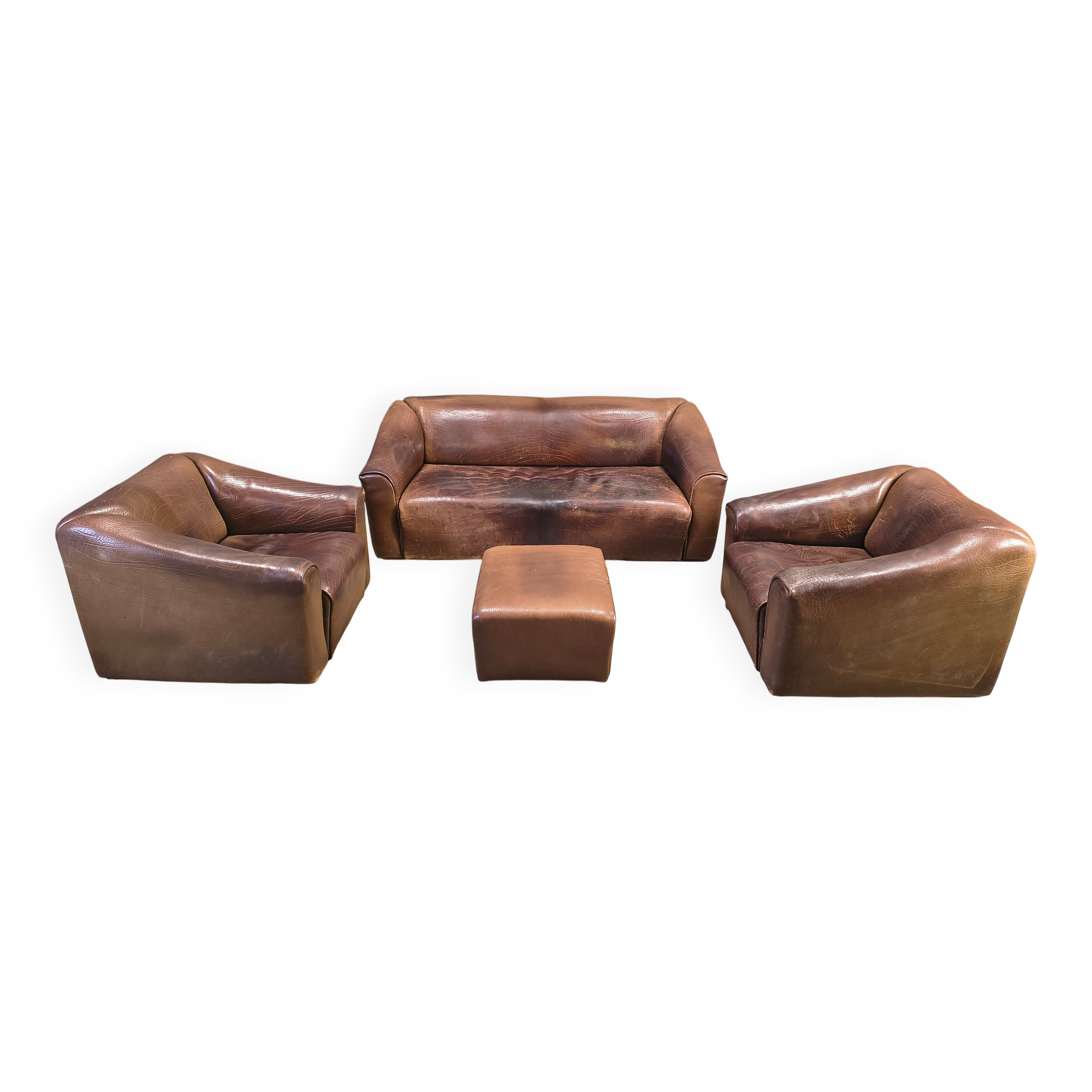 De Sede DS47 sofa set, 1960s