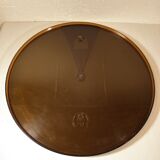 Round mirror and towel rack 1970