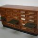 German Oak Apothecary / Shop Cabinet or Sideboard, 1930s