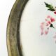 Art Nouveau tray, silver-plated brass, white porcelain, Austria, early 20th century
