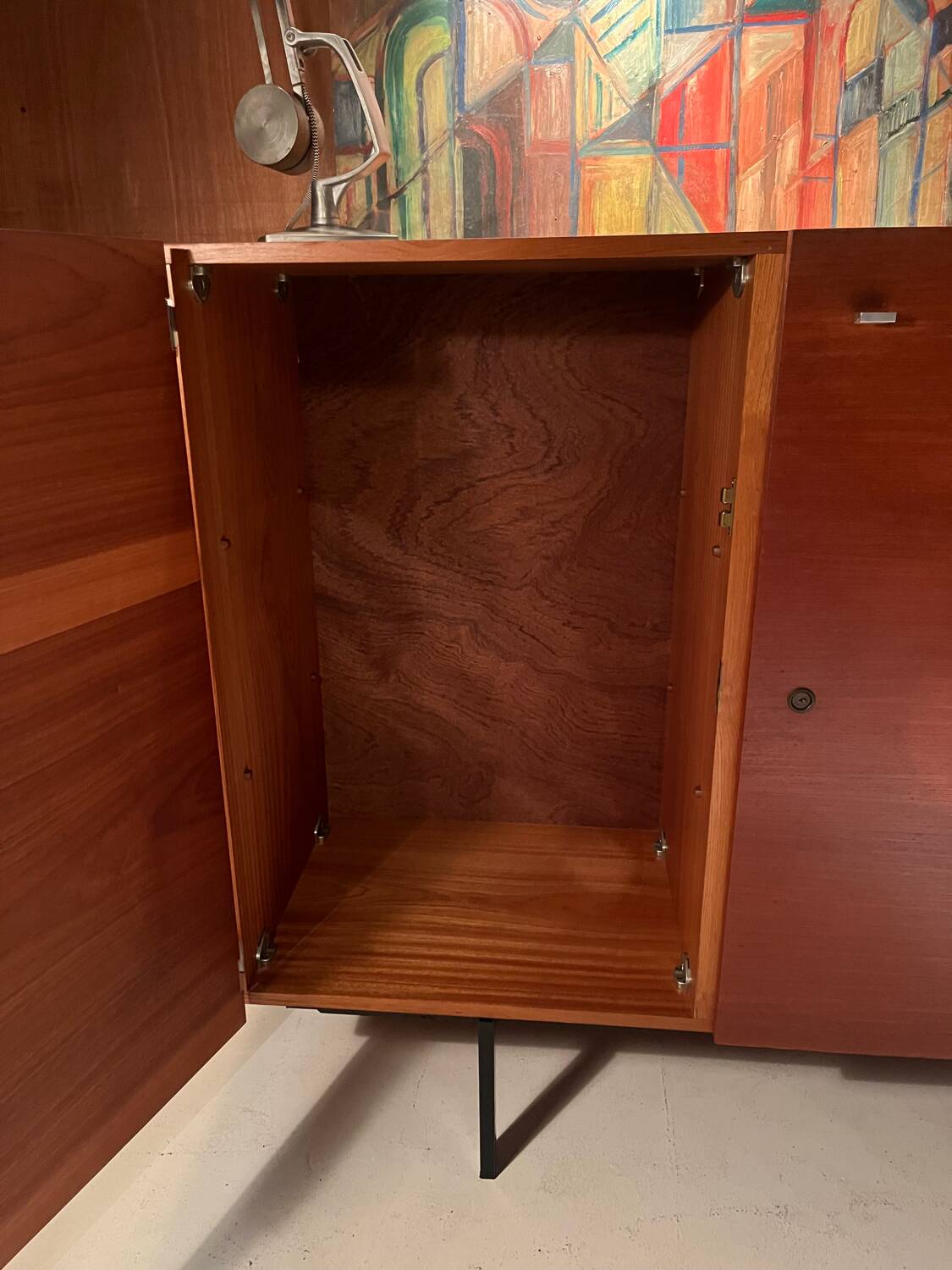 Teak sideboard from around 1960, designed by Pierre Guariche.
