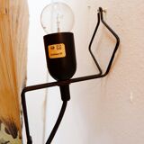 Pair of Uchiwa III wall lights by Ingo Maurer for M Design, 1970s