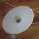 Suspension ancienne en opaline