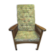 Fauteuil à mécanisme en acajou dit fauteuil morris