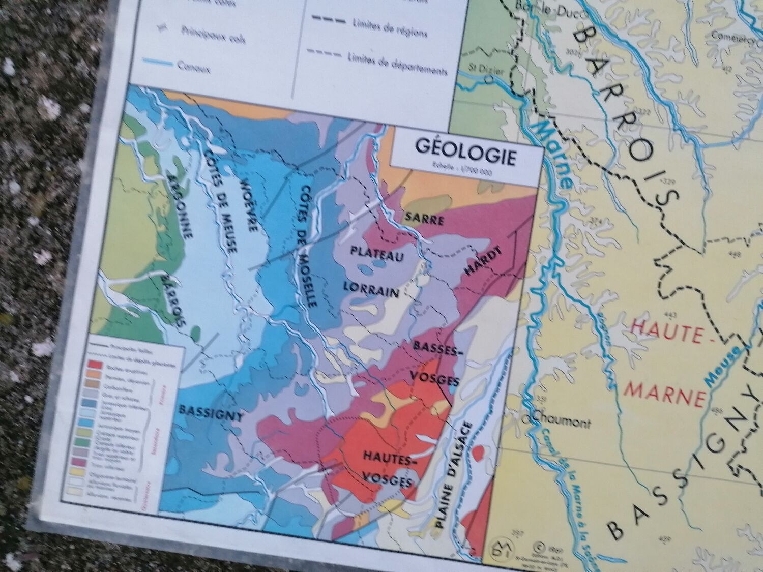 Old MDI Lorraine-France card