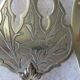 Silver and Vermeil fish covers with his box