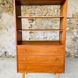 Vintage teak wall unit, circa 1960's