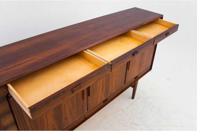 Rosewood highboard, Denmark, 1960s