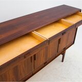Rosewood highboard, Denmark, 1960s