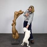 Europsyche-Button (Europsyche-Knoop) unique sculpture by Chris Overvelde