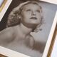 Portrait of Lilian Harvey – Framed glossy print, 1930