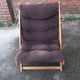 Kon-tiki armchair Ikea wood velvet Gillis Lundgren vintage