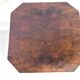 Art Deco side table in wood – sculptural base
